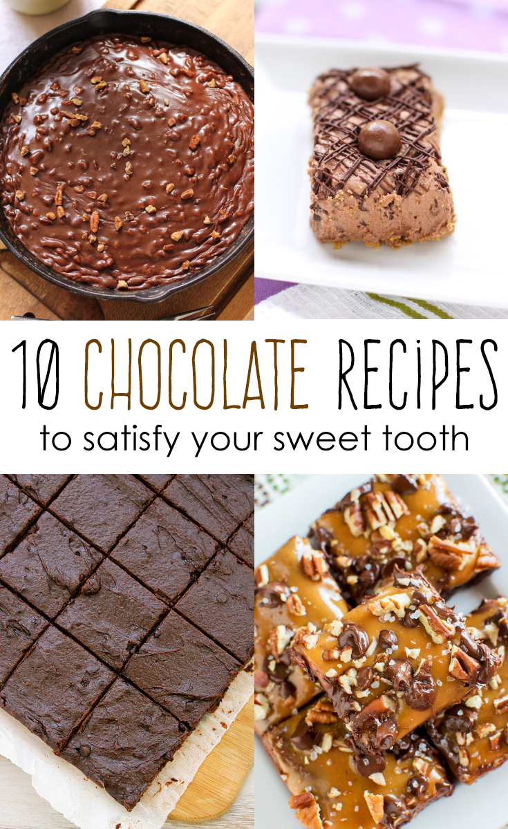 10 Chocolate Recipes to Satisfy Your Sweet Tooth