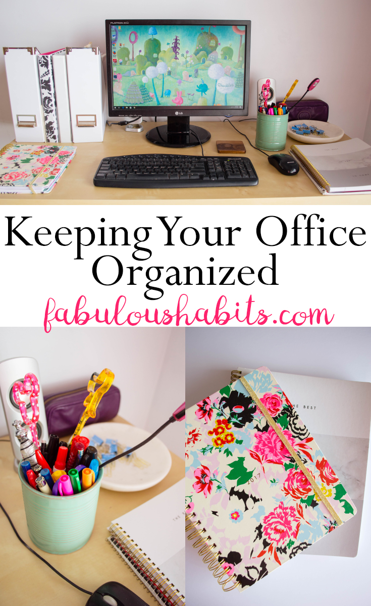 How to keep your office organized.