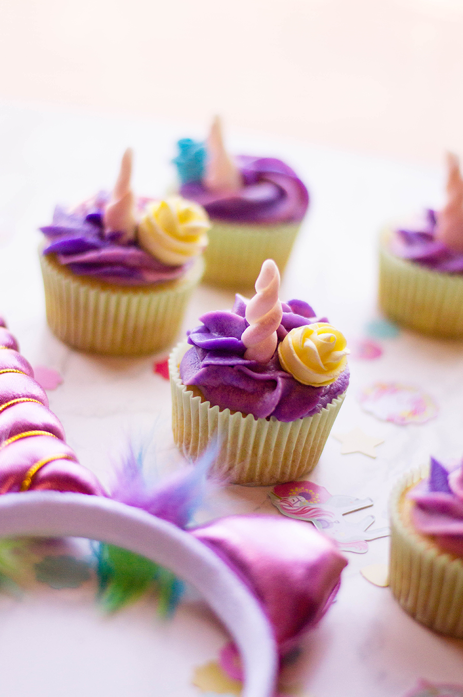 Throwing parties doesn't have to be nerve-racking. Planning on going with a unicorn-theme celebration? Here's an easy way to make Unicorn Cupcakes.