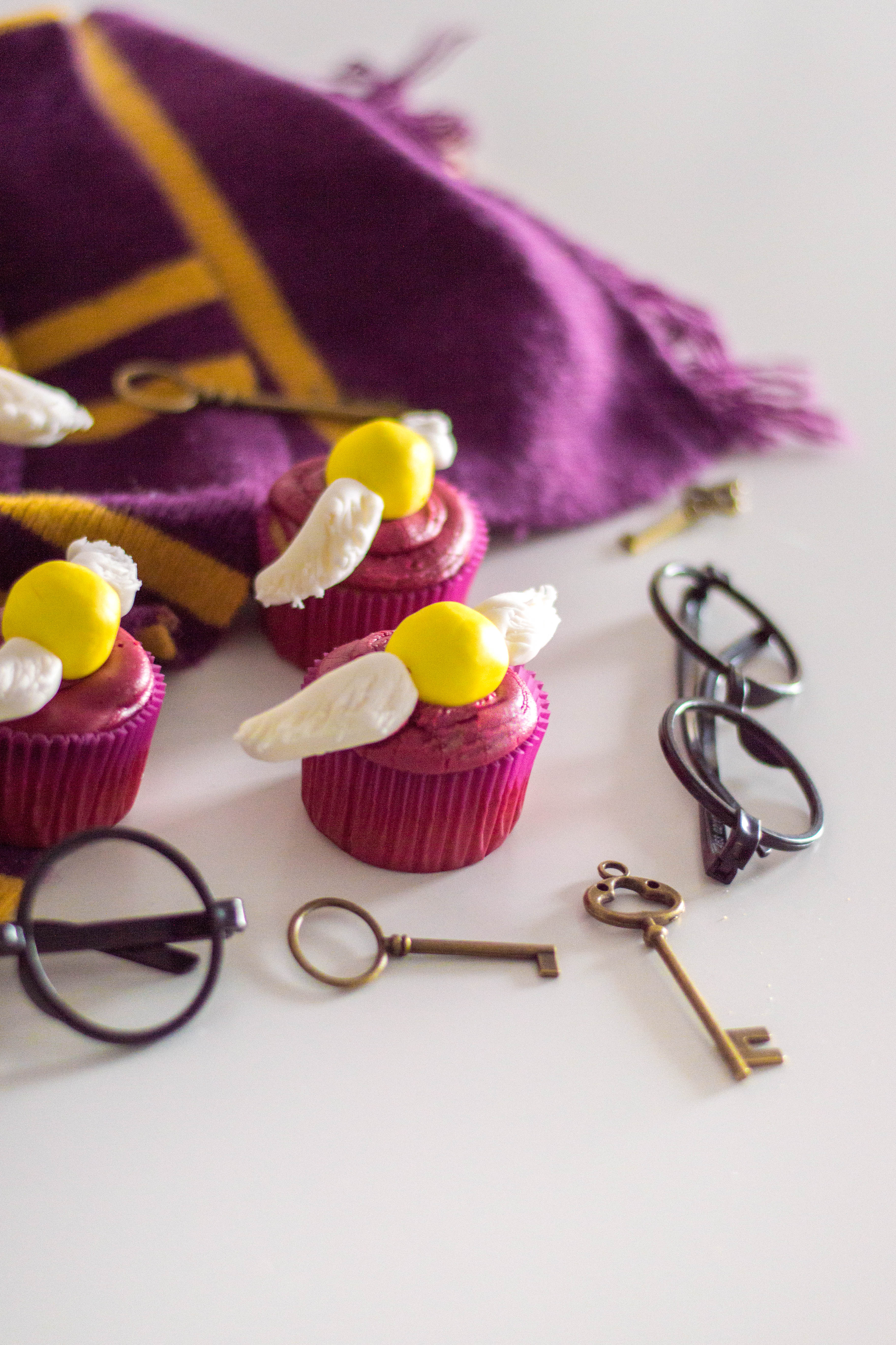 Feeling magical? These Golden Snitch Cupcakes are inspired by our favorite wizard and we can't wait to feast on them!