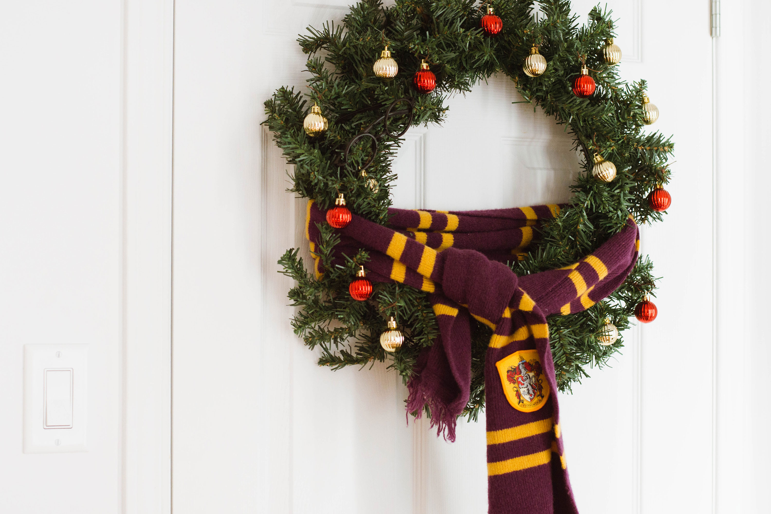 Holiday decor totally inspired by Harry Potter!