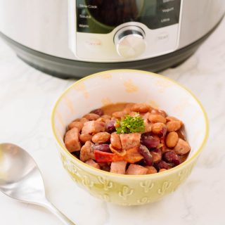 A surefire recipe for Instant Pot baked beans - easy, frugal and the best dish you'll serve this week!