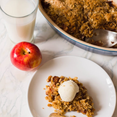 This apple crisp recipe is surefire! Make sure to add this one to your family’s cookbook because it’s absolutely delicious!